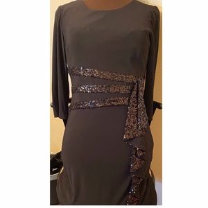 NWT Black Sequin Dress